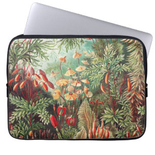 Mosses, Muscinae Laubmoose door Ernst Haeckel Laptop Sleeve