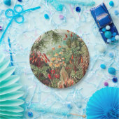 Mosses, Muscinae Laubmoose door Ernst Haeckel Papieren Bordje (Feest)