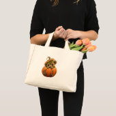 Mossige Pompoen Creature Boodschappentas Mini Tote Bag (Voorkant (product))