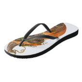 Mossige Pompoenwezentjes Sandalen Teenslippers (Schuin)