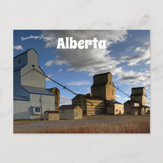 Mossleigh Vulcan County Alberta Briefkaart (Voorkant)