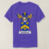 Mossman Coat of Arms Family Crest T-shirt (Design voorkant)