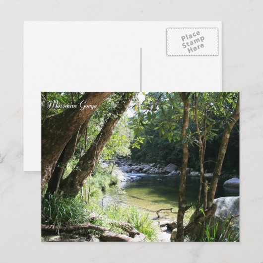 Mossman Gorge, Queensland - Briefkaart (Voorkant / Achterkant)
