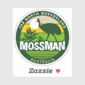 Mossman, Queensland Australië Sticker (Vel)