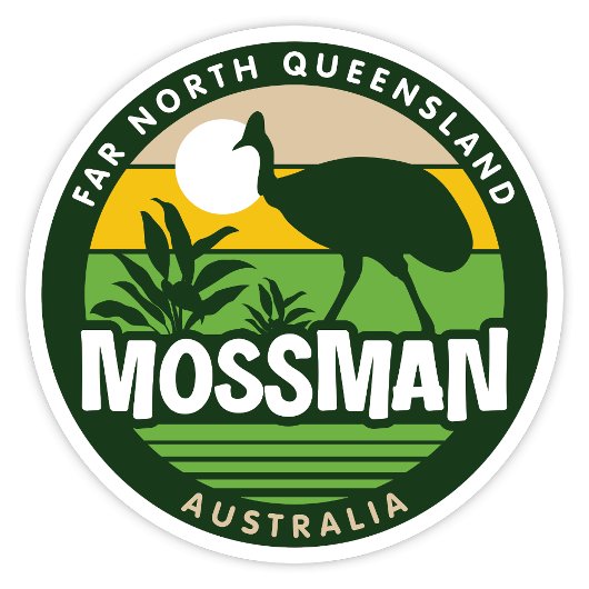 Mossman, Queensland Australië Sticker