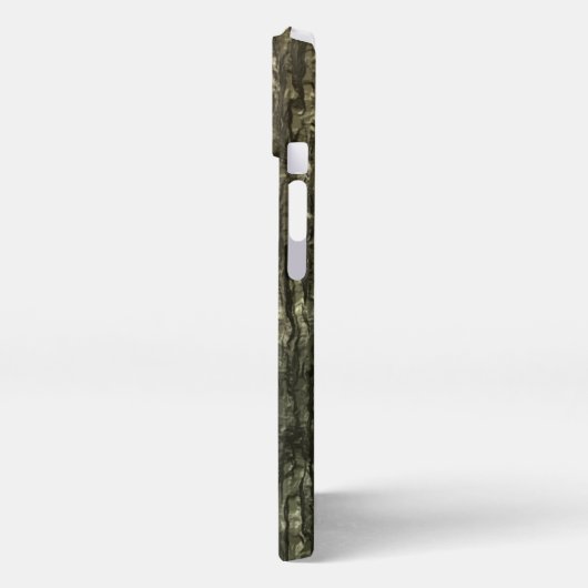 Mossy Bark Camo iPhone Case iPhone Hoesje (Linkerkant)