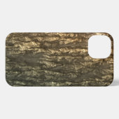 Mossy Bark Camo iPhone Case iPhone Hoesje (Achterkant horizontaal)