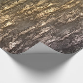 Mossy Bark Camo Wrapping Paper Cadeaupapier (Hoek)