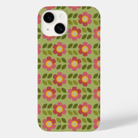 MOSSY BLOOM - Botanische iPhone Case (Achterkant)