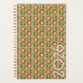 MOSSY BLOOM - Botanische Patroon Planner