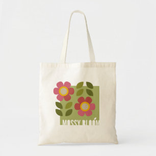MOSSY BLOOM - Moderne Canvas tas