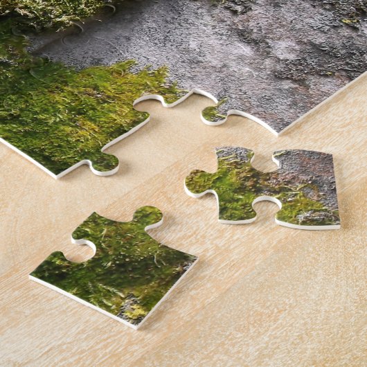 Mossy Broken Headstone Legpuzzel (Zijkant)