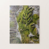Mossy Broken Headstone Legpuzzel (Verticaal)