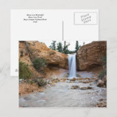 Mossy Cave Waterfall Briefkaart (Voorkant / Achterkant)