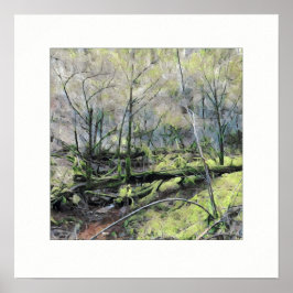 Mossy Forest Poster
