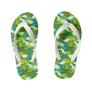 Mossy frog kinder teenslippers