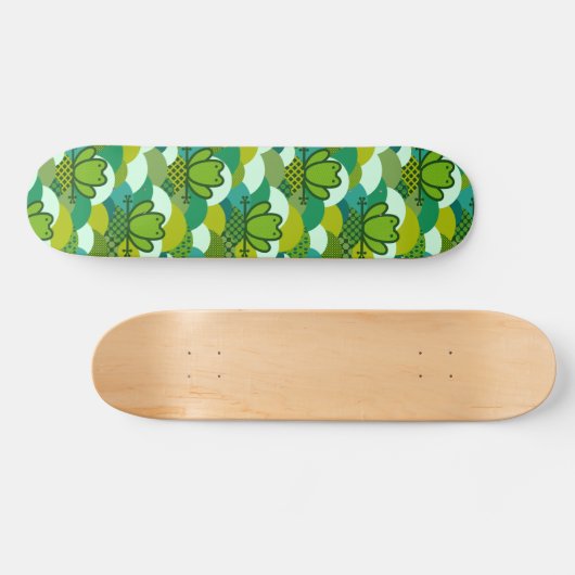 Mossy frog persoonlijk skateboard (Horizontaal)