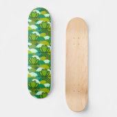 Mossy frog persoonlijk skateboard (Voorkant)