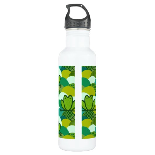 Mossy frog waterfles  (Achterkant)