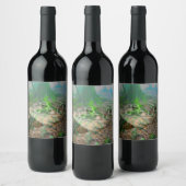 Mossy Frog Wijn Etiket (Flessen)