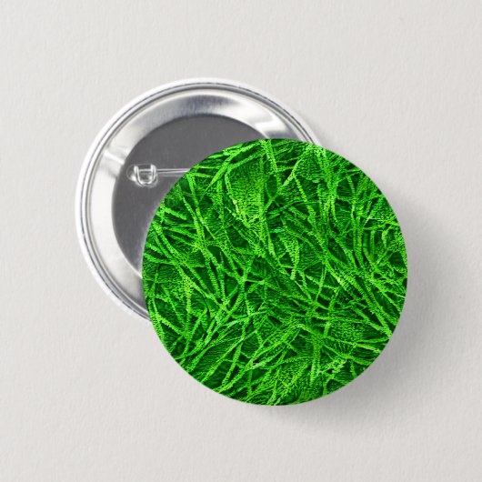 Mossy Grass Ronde Button 5,7 Cm (Voorkant /achterkant)
