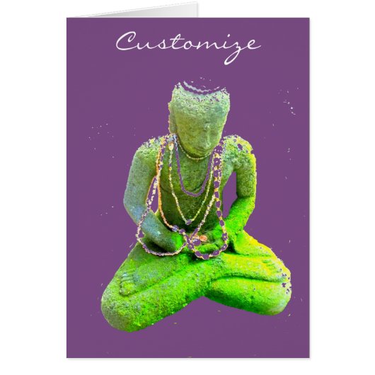 Mossy Green Buddha Meditating Thunder_Cove (Voorkant)