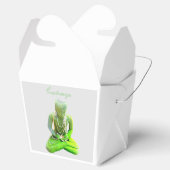 Mossy Green Buddha Meditating Thunder_Cove Bedankdoosjes (Geopend)