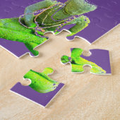 Mossy Green Buddha Meditating Thunder_Cove Legpuzzel (Zijkant)