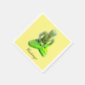 Mossy Green Buddha Meditating Thunder_Cove Servet (Hoek)