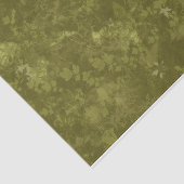 Mossy Green Foliage Tissue Paper Tissuepapier (Detail)