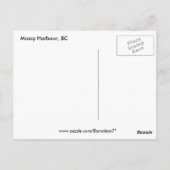 Mossy Habour Briefkaart (Achterkant)