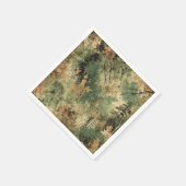 Mossy Herfst Forest Floor Distressed Ink Decoupage Servet (Hoek)