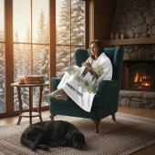 Mossy Moose Wildlife Portrait  Fleece Deken