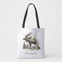 Mossy Moose Wildlife Portrait, op maat Tote Bag