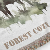 Mossy Moose Wildlife Portret, op maat Deken