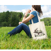 Mossy Moose Wildlife Portret Tote Bag
