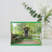 Mossy Phone Booth - Hoh Rain Forest Briefkaart (Staand voorkant)