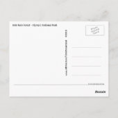 Mossy Phone Booth - Hoh Rain Forest Briefkaart (Achterkant)