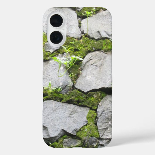 Mossy Rock Wall Case-Mate iPhone Case (Achterkant)