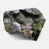 Mossy Stone Wall Stropdas (Opgerold)