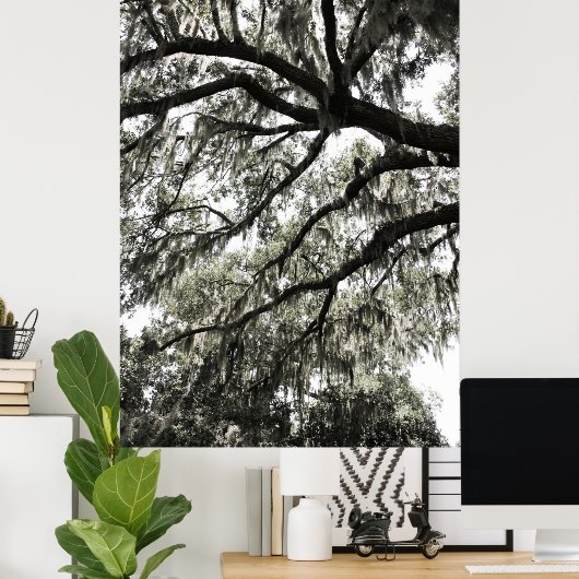 Mossy Textures 1 Poster (Thuiskantoor)