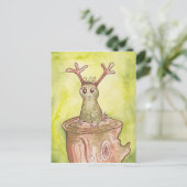 Mossy the Forest Spirit Briefkaart (Staand voorkant)