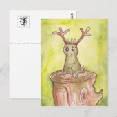 Mossy the Forest Spirit Briefkaart (Voorkant / Achterkant)