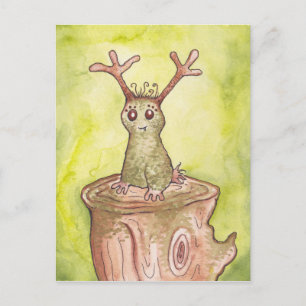 Mossy the Forest Spirit Briefkaart