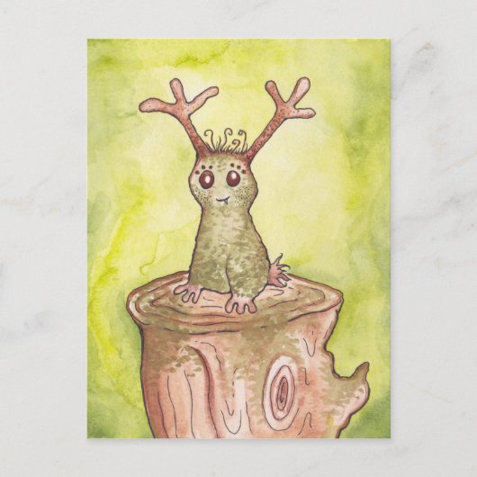 Mossy the Forest Spirit Briefkaart (Voorkant)