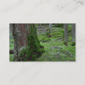 Mossy Trees Forests Bossen Visitekaartje (Achterkant)