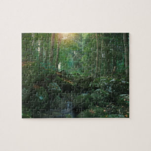 Mossy Woodland Stream Legpuzzel