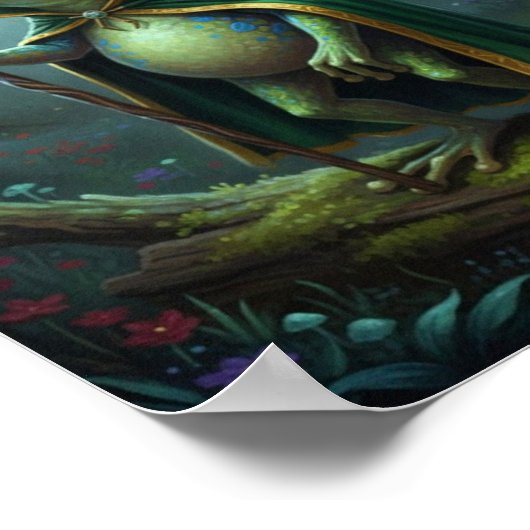 MossyForestFrog Poster (Hoek)