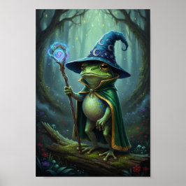 MossyForestKikker Poster