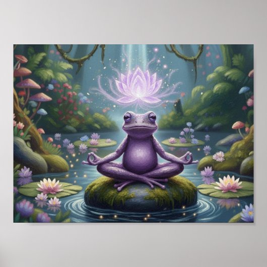 MossyVioletFrog Poster (Voorkant)